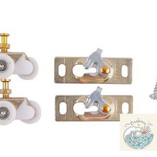 상디상점 존슨롤러베어링 중 2개입 현관문롤러 샷시문롤러 롤베어링