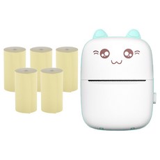 STK 열 사진 프린터 5pcs 종이 롤 인쇄 사진 이미지 라벨 메모 프린터 스마트 폰, 설명, 설명 설명, 설명