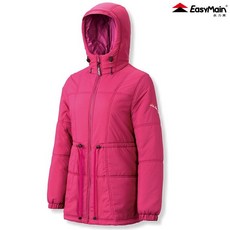 EasyMain 女 POLARTEC 保暖超輕連帽外套