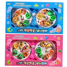 피싱 모래놀이낚시놀이 낚시장난감 키즈 8p 돌아가는 테엽형 아기 실내낚시놀이, 본상품