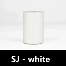 팔찌 목걸이 구슬 코드 제작 폴리에스터 가죽 m DIY 공예 스레드 바느질 40 0.65mm 예술 왁스 라운드 주얼리, 0.65 mm Diameter, SJ - white, 1개