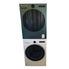 LG 트롬 오브제컬렉션 KX4ENE-2GS 세탁기24kg + 건조기22kg + 스태킹키트 기사님설치 폐가전무상수거