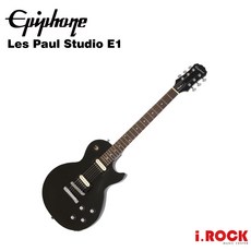 EPIPHONE Les Paul Studio E1 黑色電吉他【i.ROCK 愛樂客樂器】, 1個