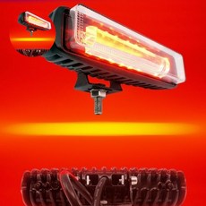 지게차 LED 안전라인램프 DC12V-60V 2컬러 리프트 조명 안전 등 고등 반사 판, 8131(블루), 1개