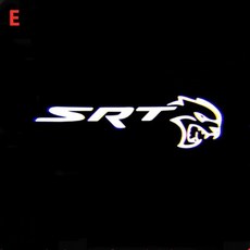 퍼들 경고 표시등 전구 도구 챌린저 데몬 차량 도어 웰컴 라이트용, 1개, 6. 2PCS