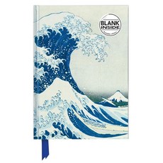Hokusai:The Great Wave (Foiled Blank Journal), Hokusai, Flame Tree Studio(저), Flame Tree Publishing Co Ltd