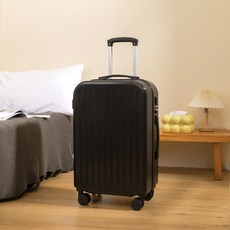 行李箱女20寸小型高顏值24學生小清新拉桿箱男小型輕便20寸旅行箱, 1個, 901曜石黑:20寸