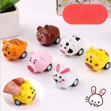 宅配專用 動物迴力車 兒童玩具 迷你慣性迴力車 寶寶益智遊戲車, 加購物車免費贈送動小汽車款式隨機, 1個