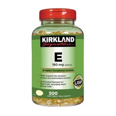 커클랜드 비타민 E 180mg 500정, 1개
