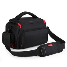 【開發票/統編】Canon單眼相機包 大容量 防水防震 EOS類單眼適用 簡約風格, 大號加厚款+肩帶+禮品, 1個