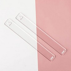 2개/대 클레이 눈금자 아크릴 부드러운 도자기 폴리머 두께 롤러 가이드 레일 DIY 귀걸이 쥬얼리 펜던트 만, 4) 3mm 2pcs, 1개, 04 3mm 2pcs