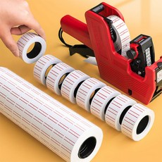 리아모어 대용량 가격표 라벨기 용지, 10개, 500칸