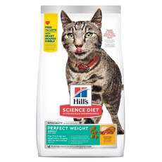 hills 希爾斯 貓咪各口味分裝包 真空包 米磚 1公斤, 1個, 成貓 完美體重 雞肉特調食譜