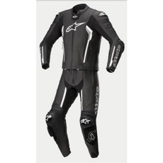 Alpinestars Missile V2 兩件式皮衣 長野總代理 防摔衣 賽車服, 1個, 黑白46, 黑白