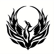 불사조 오토바이 스티커 자동차 장식 앞뒤 반사, 1개, 3. black