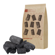 튀지않는 비장탄 숯 바베큐참숯 캠핑 바비큐 두번구운백탄, 1개, 1.2kg