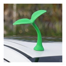 준열 자동차 지붕 새싹 안테나 헬멧 장식 튜닝 인형 액세서리 초보운전