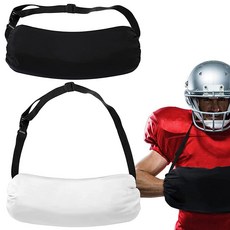 Jiuguva 허리 스트랩이 있는 축구 핸드 워머 파우치 2개 풋볼 챔피언십 핸드워머 머프 워머 유니온 리시버 코치용(화이트 블랙) 308713, Jiuguva 허리 스트랩이 있는 축구 핸드 워머 파우