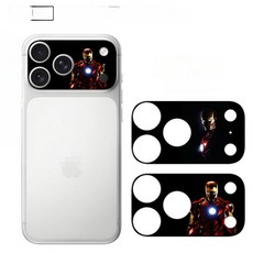 아이폰17프로렌즈스티커 17후면필름스티커 1 보호스티커, iphone air, 1개, 아이언맨
