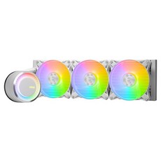 msi 微星 MAG CoreLiquid E360 SimpleWater CPU散熱器, 1個, 白色, FN2026