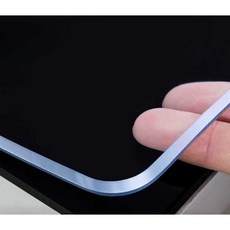 투명 테이블 PVC 식탁 깔개 매트 방수 유리대용 책상 보호 필름, 49. 프로스티드/2.0T/75x75cm