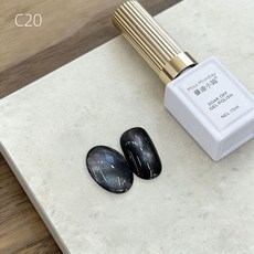 Miss Monday 爆閃貓眼指甲油膠, 1個, 四季貓眼#C20,15mL, 爆閃貓眼#C20, 15mL