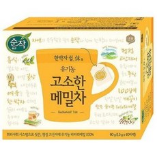 순작 유기농 고소한 메밀차 40t, 1.5g, 40개입, 1개