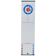 보드게임 컬링 볼링 A타입 대형 축구 보드 접이식 탁상 셔플보드, 1개, 8개 46mm 포트 1.9m
