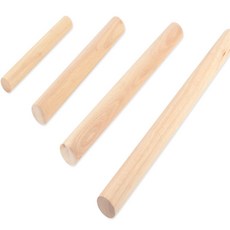 행운몰 만두피 밀대 원목밀대, 미니