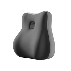 人體工學腰靠墊，太空記憶棉，冰絲透氣面料，分區支撐，加大加寬設計，多功能用途, 雙灰拼色【可拆洗】多功能趴睡枕