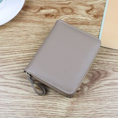 二折短夾錢包 多功能側拉鏈磁扣女用錢包 零錢包皮夾