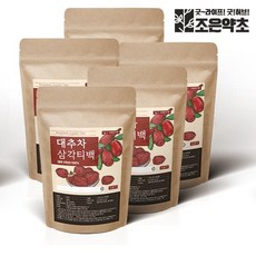 국산 대추 볶은 대추차 1g x 100티백 대용량 x 5, 100개