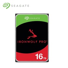 希捷Seagate 那嘶狼IronWolf Pro 16TB NAS硬碟彩盒裝，專為NAS系統設計，提供高速穩定儲存, ST16000NT001