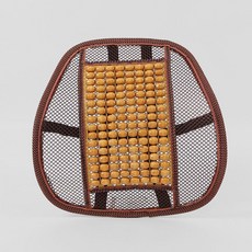 자동차 등받이오렌지차량용 원스 여름등받이 원목 액세서리 여름용 TLi01048