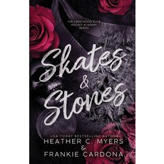 (영문도서) Skates & Stones: An Enemies to Lovers Dark Hockey Romance Paperback, Independently Published, English, 9798878856201