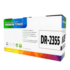 DR-2355 호환 드럼, 1개, 검정
