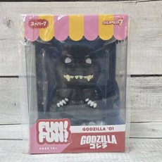 Super7 Fun Fun 哥吉拉 '01 模型玩具，可愛造型精緻細節，收藏送禮推薦, 1個