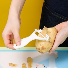日本KM陶瓷削皮刀, 1個, 一入, 白色