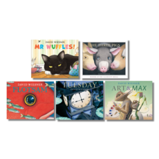 데이비드 위즈너 원서 그림책 페이퍼백 5종 세트 David Wiesner - 5 Books Set, David Wiesner 작가 그림책 5종 Set