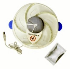 FLYCATCHER USB電動捕蠅器 靜音自動捕蠅裝置, 1個, 電動捕蠅神器