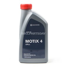 DNA모터스(구 대림) 모틱스4 10W40 오토바이 엔진오일 1리터, 1개