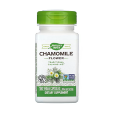 네이처스웨이 캐모마일 꽃 700mg 100 베지 캡슐 (1캡슐당 350mg), 100정, 1개