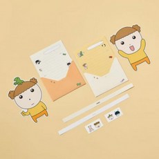 마루는강쥐 모양편지지 세트, 상세페이지 참조, 상세페이지 참조