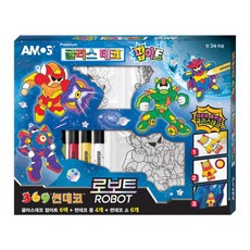 아모스 글라스데코 팝아트 썬데코 로보트, 1개, 1개