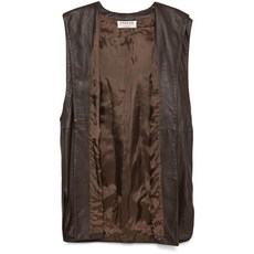 안젤로 빈티지 컬트 중고 1970s 레더 베스트