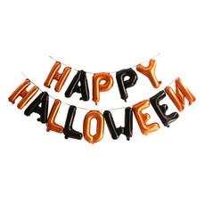 할로윈 대문자레터링 은박