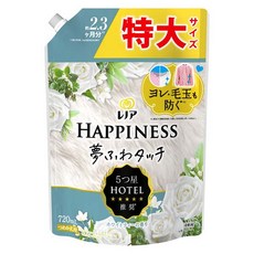 LION 勞娜 樂活夢幻香氛柔軟精 白麝香 補充包 特大容量 720ml 141138, 1個