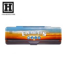 ELEMENTS 元素 KS 110mm 西班牙菸紙收納盒 鐵盒 方便攜帶, 1個