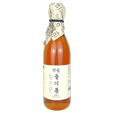 [한들] 통들깨 100% 한번만 착유한 들기름, 1개, 350ml