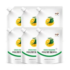 아임요 청귤 베이스 농축액, 1kg, 6개